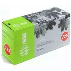 Картридж Cactus CS-C725D черный x2уп. для Canon LBP i-Sensys 6000/6000b (1600стр.)