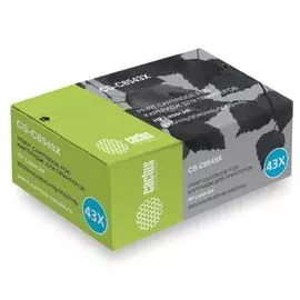 Картридж Cactus CS-C8543X для принтеров HP LaserJet 9000/mfp/9040/mfp/9050/mfp., черный, 30000 стр.