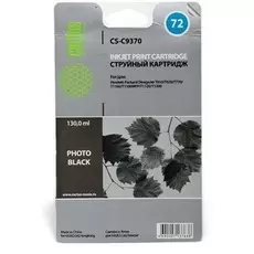 Картридж Cactus CS-C9370 №72 (black photo) для HP DesignJet T610/T620/T770/T1100/T1100MFP/T1120/T1200