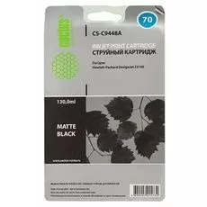 Картридж Cactus CS-C9448A №70 для HP DJ Z3100 (130мл), матовый черный