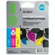 Картридж Cactus CS-CB337 №141 (трехцветный) для HP DeskJet D4263/D4363/D5360; OfficeJet J5783/J6413; PhotoSmart C4273/C4283/C4343/C4383/C4473/C4483/C4