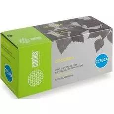 Картридж Cactus CS-CC532A для принтеров HP Color LaserJet CP2025/CM2320mfp, желтый, 2800 стр.