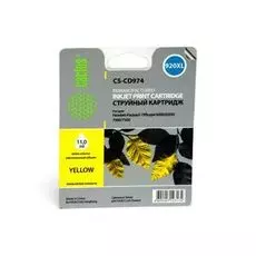 Картридж Cactus CS-CD974 №920XL (желтый) для HP Officejet 6000/6500/7000/7500, 11мл