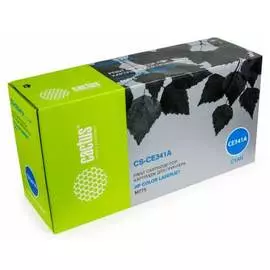 Картридж Cactus CS-CE341A голубой для HP Color LaserJet M775 (16000стр.)