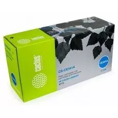 Картридж Cactus CS-CE341AV для HP CLJ M775 голубой 16000стр.