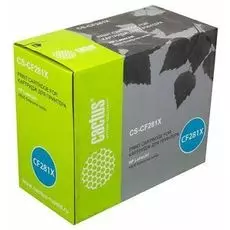 Картридж Cactus CS-CF281X черный для HP LaserJet Enterprise M630 (25000стр.)