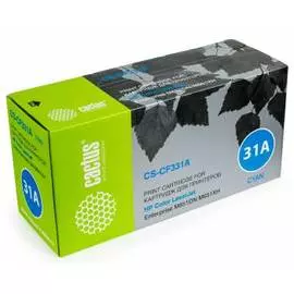 Картридж Cactus CS-CF331A голубой для HP Color LaserJet M651dn/M651n/ M651xh (15000стр.)