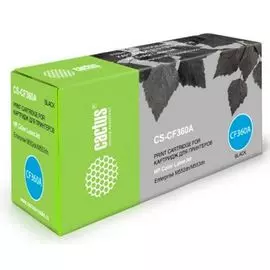 Картридж Cactus CS-CF360A черный для HP CLJ M552dn/M553dn (6000стр.)