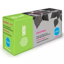 Картридж Cactus CS-CF363A пурпурный для HP CLJ M552dn/M553dn (5000стр.)