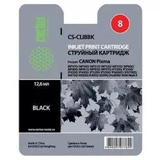 Картридж Cactus CS-CLI8BK для Canon Pixma MP470/ MP500/ MP530/ MP600/ MP800/ MP810