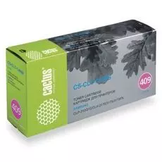 Картридж Cactus CS-CLT-C409S для принтеров Samsung CLP-310/315; CLX-3170/3175/3175FN, голубой, 1000 стр.