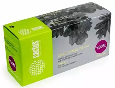 Картридж Cactus CS-CLT-Y506L желтый для Samsung CLP 680; CLX 6260/6260FD/6260FR (3500стр.)