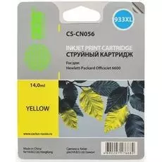 Картридж Cactus CS-CN056 №933XL (желтый) для HP OfficeJet 6600, 14 мл