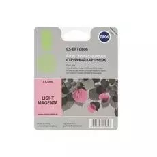 Картридж Cactus CS-EPT0806 для Epson Stylus Photo P50, светло-пурпурный , 460 стр., 11 мл.