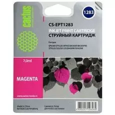 Картридж Cactus CS-EPT1283 для Epson Stylus S22/S125/SX420/SX425; Office BX305, пурпурный, 7мл