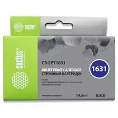 Картридж Cactus CS-EPT1631 черный (14.6мл) для Epson WF-2010/2510/2520/2530/2540/2630/2650