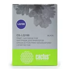 Картридж Cactus CS-LQ100 черный для Epson LQ-100/AP-3250