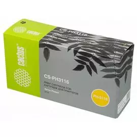 Картридж Cactus CS-PH3116 109R00748 черный для Xerox Phaser 3116 (3000стр.)