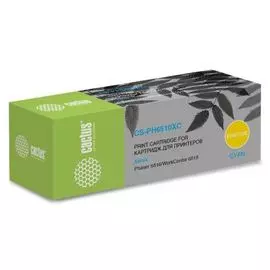 Картридж Cactus CS-PH6510XC 106R03693 для Xerox Phaser 6510/WC6515, голубой (4300стр.)