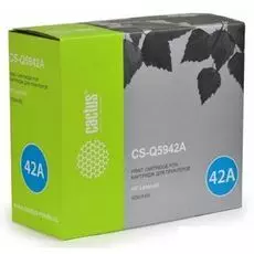 Картридж Cactus CS-Q5942A черный для HP LJ 4250/4350 (10000стр.)