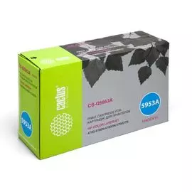 Картридж Cactus CS-Q5953A для HP Color LaserJet 4700, пурпурный,10 000стр