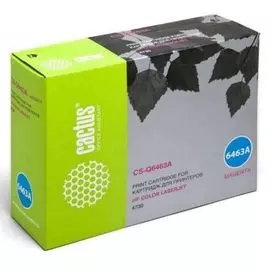 Картридж Cactus CS-Q6463AR для HP CLJ 4730 пурпурный 12000стр.