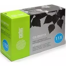 Картридж Cactus CS-Q6511X для принтеров HP LaserJet 2410/2420/2420DN/2430, 12000 стр.