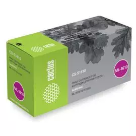 Картридж Cactus CS-S1610 для принтеров SAMSUNG ML-1610/ 1615/ 1650, черный, 2000 стр.