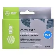 Картридж Cactus CS-T6L99AE черный (18мл) для HP OJP 6950/6960/6970