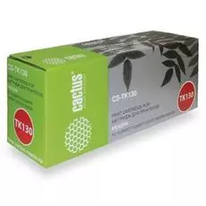 Картридж Cactus CS-TK130 для принтера Kyocera Mita FS-1028MFP/1128MFP/1300D/1300DN/1350DN, черный, 7200 стр.