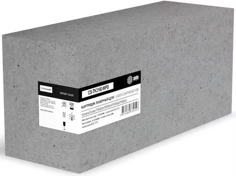 Картридж Cactus CS-TK3160-MPS лазерный черный (25000стр.) для Kyocera Ecosys P3045dn/P3050dn/P3055dn/P3060dn