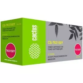 Картридж Cactus CS-TK5150Y желтый для Kyocera Ecosys M6035CIDN, P6035CDN 10'000 стр.