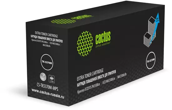 Картридж Cactus CS-TK5370M-MPS лазерный пурпурный (13000стр.) для Kyocera ECOSYS PA3500cx/ECO MA3500cix/MA3500cifx с чипом