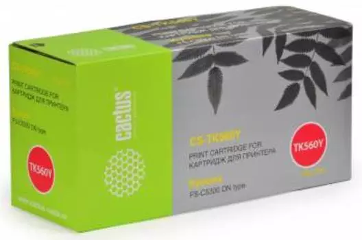 Картридж Cactus CS-TK560Y желтый для FS-C5300 DN type (10000стр.)