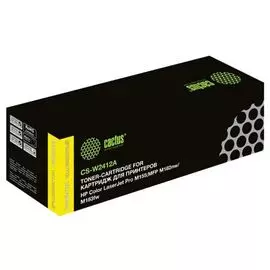 Картридж Cactus CS-W2412A лазерный желтый (850стр.) для HP Color LaserJet Pro M155;MFP M182nw/M183fw