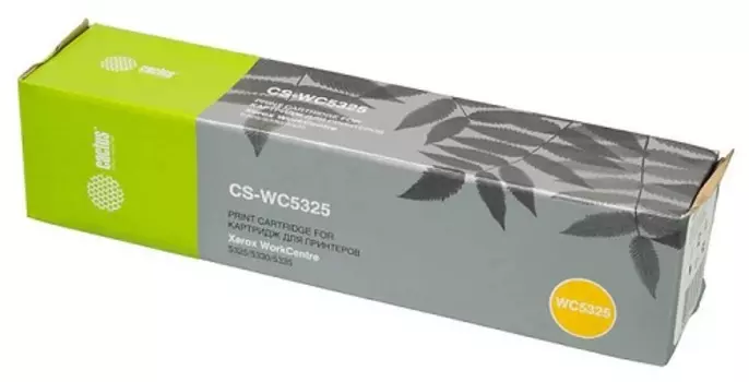 Картридж Cactus CS-WC5325X 013R00591 черный для Xerox WC 5325/5330 (96000стр.)