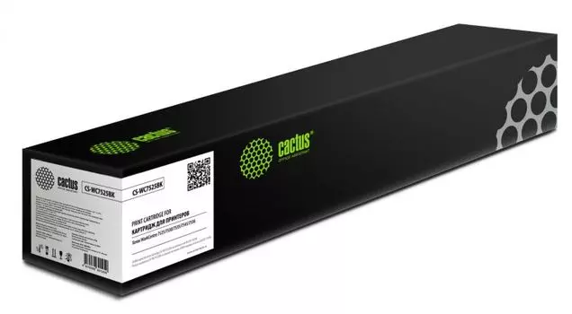 Картридж Cactus CS-WC7525BKRU лазерный черный (26000стр.) для Xerox WorkCentre 7525/7530/7535/7545/7556