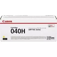 Картридж Canon 040 H Y 0455C001 жёлтый, для принтеров i-SENSYS LBP712Cx, LBP710Cx, 10000 страниц