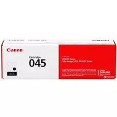 Тонер-картридж Canon 045 черный 1242C002 для i-SENSYS LBP611Cn/LBP613Cdw/MF631Cn/MF633CDW/MF635Cx 1400 стр.