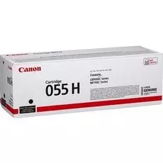 Картридж Canon 055H BK 3020C002 черный, увеличенной емкости 7.6K