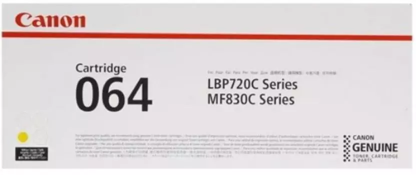 Картридж Canon 064Y 4931C001 для i-SENSYS MF832Cdw, 5000стр, желтый