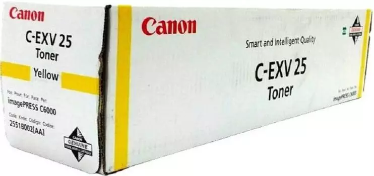 Картридж Canon 2551B002 Тонер/ C-EXV 25 TONER Y EUR