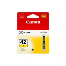 Картридж Canon CLI-42Y 6387B001 для PRO-100. Жёлтый. 284 фотографий.