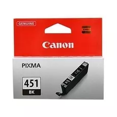 Картридж Canon CLI-451BK 6523B001 для MG6340, MG5440, IP7240, чёрный, 344 стр