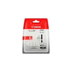 Картридж Canon CLI-451BK XL 6472B001 для MG6340, MG5440, IP7240, чёрный, 450 стр