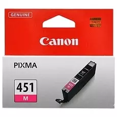 Картридж Canon CLI-451M 6525B001 для MG6340, MG5440, IP7240, пурпурный, 334 стр