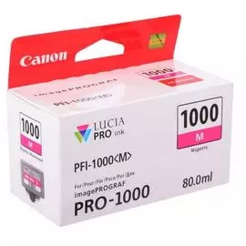 Картридж Canon PFI-1000 M 0548C001 для PRO1000, пурпурный (80 ml)