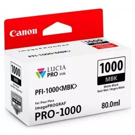 Картридж Canon PFI-1000 MBK 0545C001 для PRO1000, черный матовый (80 ml)
