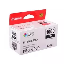 Картридж Canon PFI-1000 PBK 0546C001 для PRO1000, фото черный (80 ml)