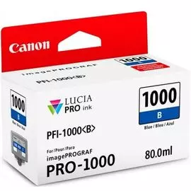 Картридж Canon PFI-1000B 0555C001 для PRO1000, голубой (80 ml)